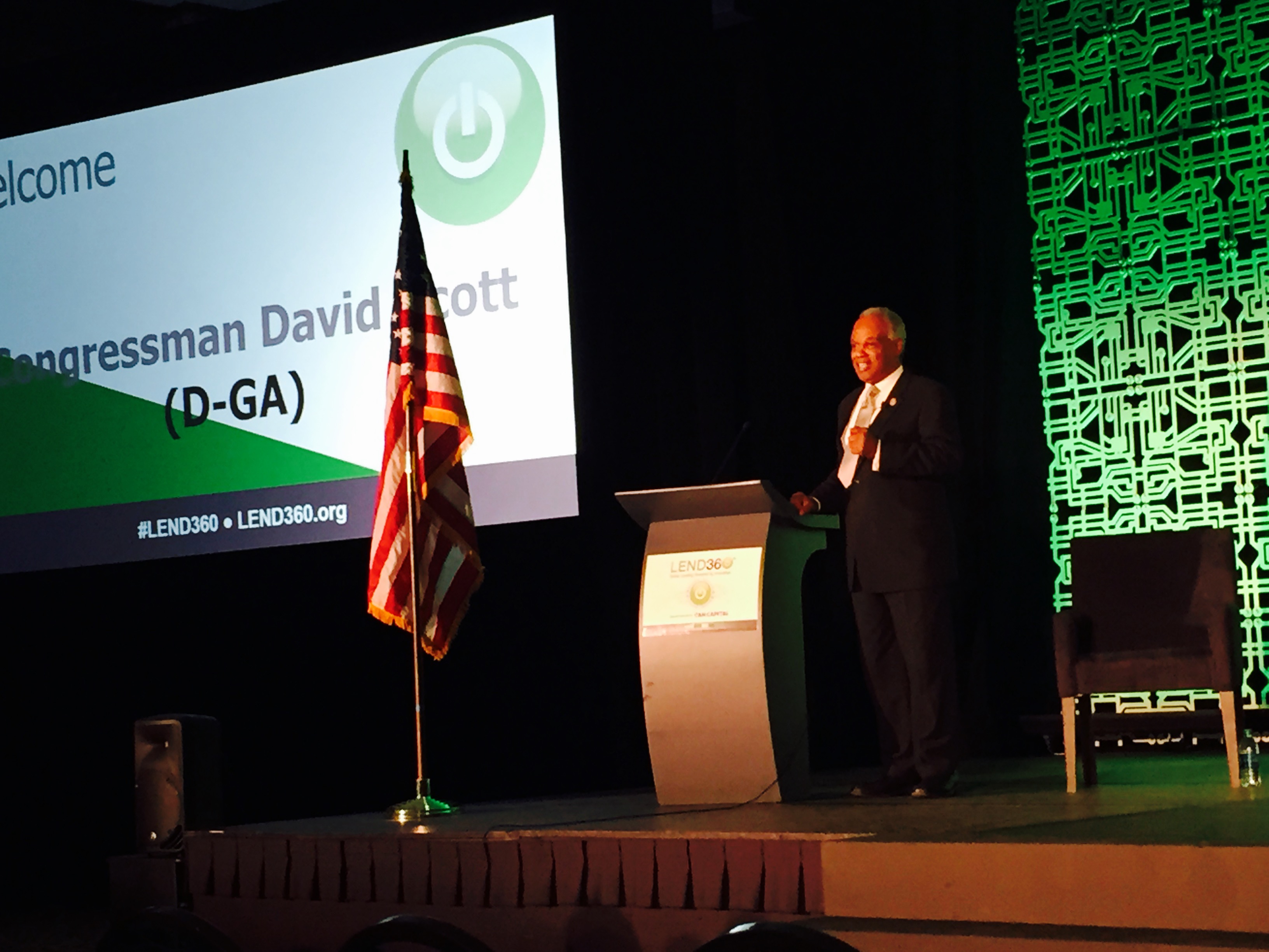 Lend360 Congressman David Scott